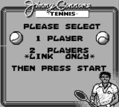 Jimmy Connors Tennis (USA, Europe) background