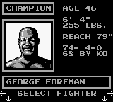 Foreman for Real (USA, Europe) background
