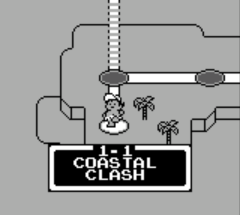 Adventure Island II - Aliens in Paradise (USA, Europe) background