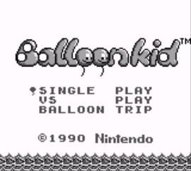 Balloon Kid (World) background