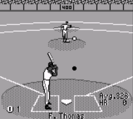 Frank Thomas Big Hurt Baseball (USA, Europe) background