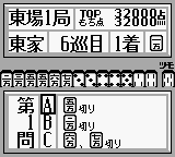 Nada Asatarou no Powerful Mahjong - Tsugi no Itte 100 Dai (Japan) background