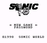 Sonic 6 (Unl) background