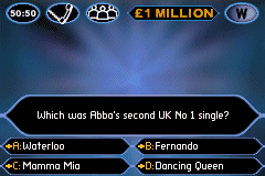 Who Wants to Be a Millionaire (E)(Venom) background