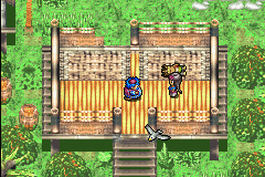 Dragon Quest Characters - Toruneko no Daibouken 3 Advance - Fushigi no Dungeon (J)(Caravan) background
