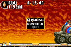 Sonic Advance 2 - Lower SP Ring Requirement background
