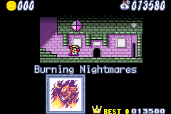 Wario Land 4 - Burning Nightmares background