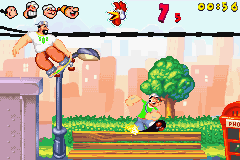 Popeye - Rush for Spinach (U)(Endless Piracy) background