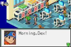 MegaMan Battle Network 2 (U)(Mode7) background