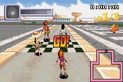 X-Bladez - Inline Skater (U)(Oldskool) background