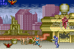Contra Advance - The Alien Wars Ex (E)(Eternity) background