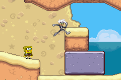SpongeBob SquarePants and Friends - Battle for Volcano Island (E)(LightForce) background