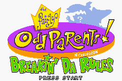 2 in 1 - SpongeBob Squarepants - Battle for Bikini Bottom & Fairly Oddparents - Breakin' Da Rules (U)(Sir VG) background