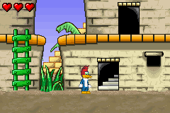 Woody Woodpecker In Crazy Castle 5 (E)(Mode7) background
