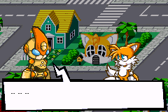 Mega Man in Sonic Battle background
