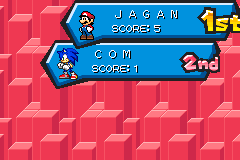 Super Mario Over Knuckles The Echidna background