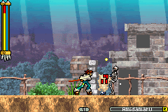 Shaman King - Master of Spirits 2 (E)(Rising Sun) background