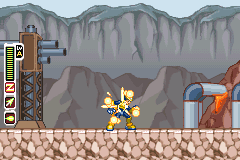 Mega Man Zero 3 Restoration background