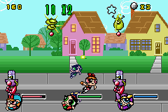 The Powerpuff Girls - Mojo JoJo A-Go-Go (E)(GBA) background