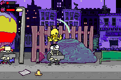 Alien Hominid (E)(Trashman) background