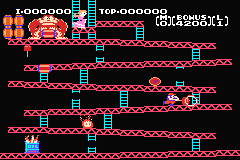 Classic Nes - Donkey Kong (U)(Hyperion) background