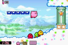 Hoshi no Kirby - Kagami no Daimeikyuu (J)(Eurasia) background