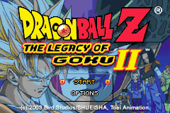 2 in 1 - Dragon Ball Z - The Legacy of Goku I & II (U)(Rising Sun) background