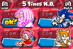 Sonic Battle - The Ultimate Hyper Knuckles. background
