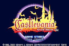 Castlevania Aria of Sorrow Kaizo background