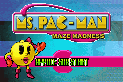 2 in 1 - Ms. Pac-Man - Maze Madness & Pac-Man World (E)(Independent) background