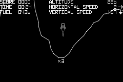 Millipede, Super Breakout, Lunar Lander (U)(Trashman) background