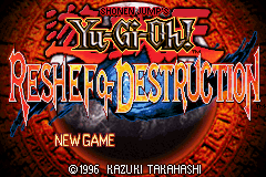 2 in 1 - Yu-Gi-Oh! The Sacred Cards & Yu-Gi-Oh! Reshef Of Destrcution (U)(Independent) background