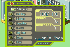 Megaman Battle Network 5 - Team Colonel (U)(Trashman) background