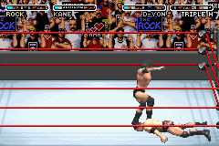 WWE - Road to Wrestlemania X8 (U)(Mode7) background