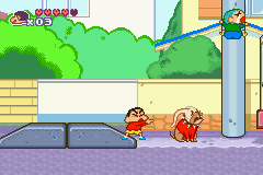 Shinchan Aventuras en Cineland (S)(Trashman) background
