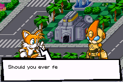 Mario in Sonic Battle background