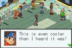 MegaMan Battle Network 3 Blue Version (E)(Supplex) background