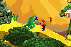 Crash Bandicoot - Purple Ripto's Rampage (U)(Venom) background