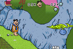The Flintstones - Big Trouble in Bedrock (E)(Rocket) background