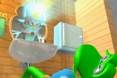 Frogger's Adventure 2 - The Lost Wand (U)(Mode7) background