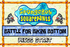 2 in 1 - SpongeBob Squarepants - Supersponge & Battle for Bikini Bottom (E)(Sir VG) background