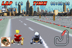 Crazy Frog Racer (E)(Rising Sun) background