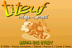 2 in 1 - Titeuf Ze Gagmachine & Titeuf Mega Compet (F)(Eternity) background
