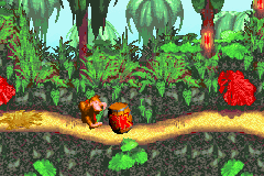 Donkey Kong Country (E)(Menace) background