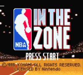 NBA In the Zone (USA) (Rev A) background