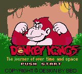 Donkey Kong 5 - The Journey of Over Time and Space (Unlicensed, English) background