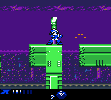 Rockman X - Cyber Mission (Japan) background