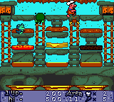 Flintstones, The - Burgertime in Bedrock (Europe) (En,Fr,De,Es,It) background