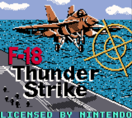 F-18 Thunder Strike (USA, Europe) background