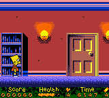 Simpsons, The - Night of the Living Treehouse of Horror (USA, Europe) background